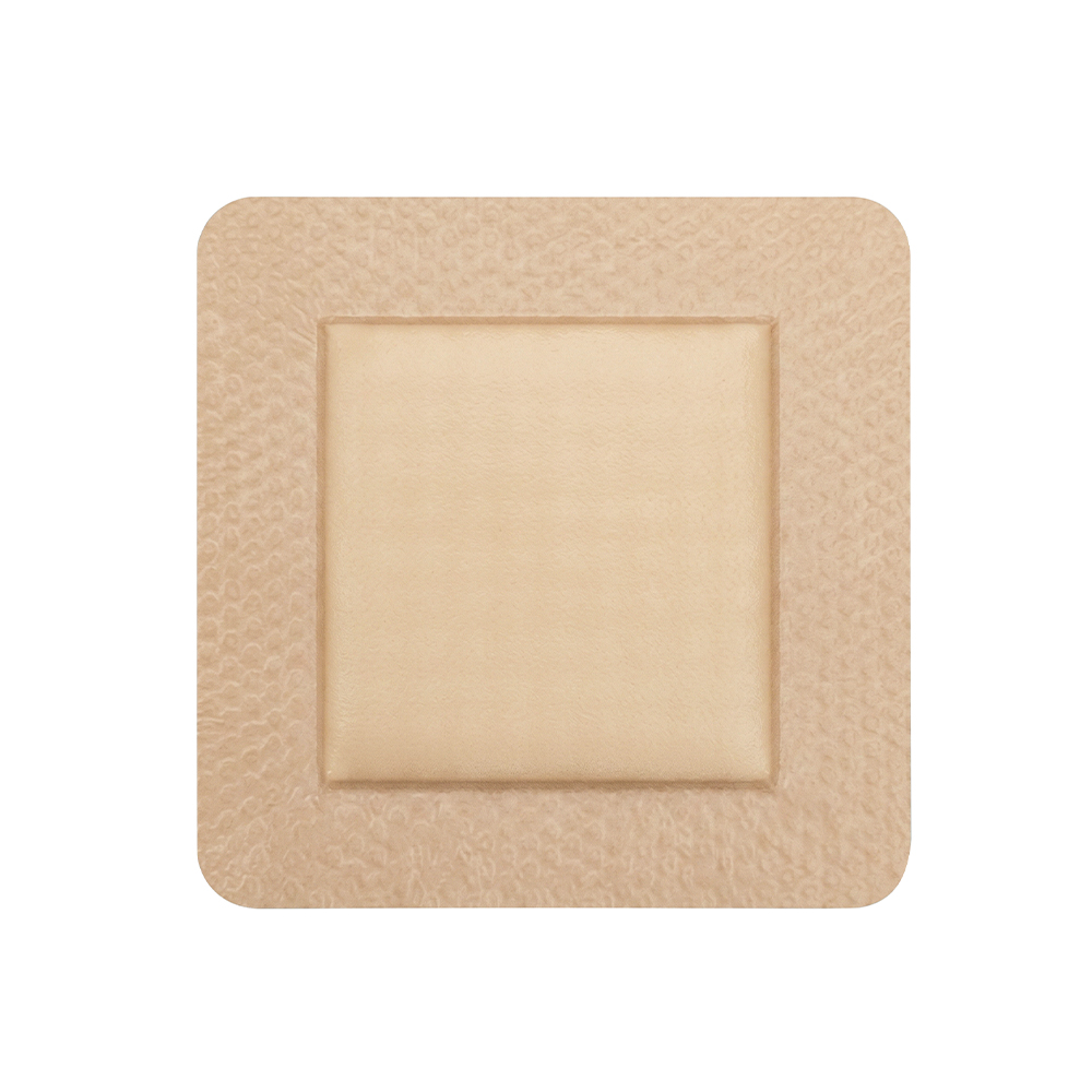 5x5cm schuimverband met siliconenrand
