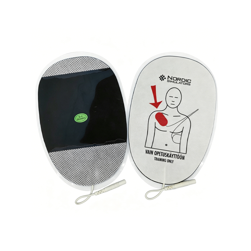 Reanimatietraining Defibrillator-elektrodepads (alleen training)