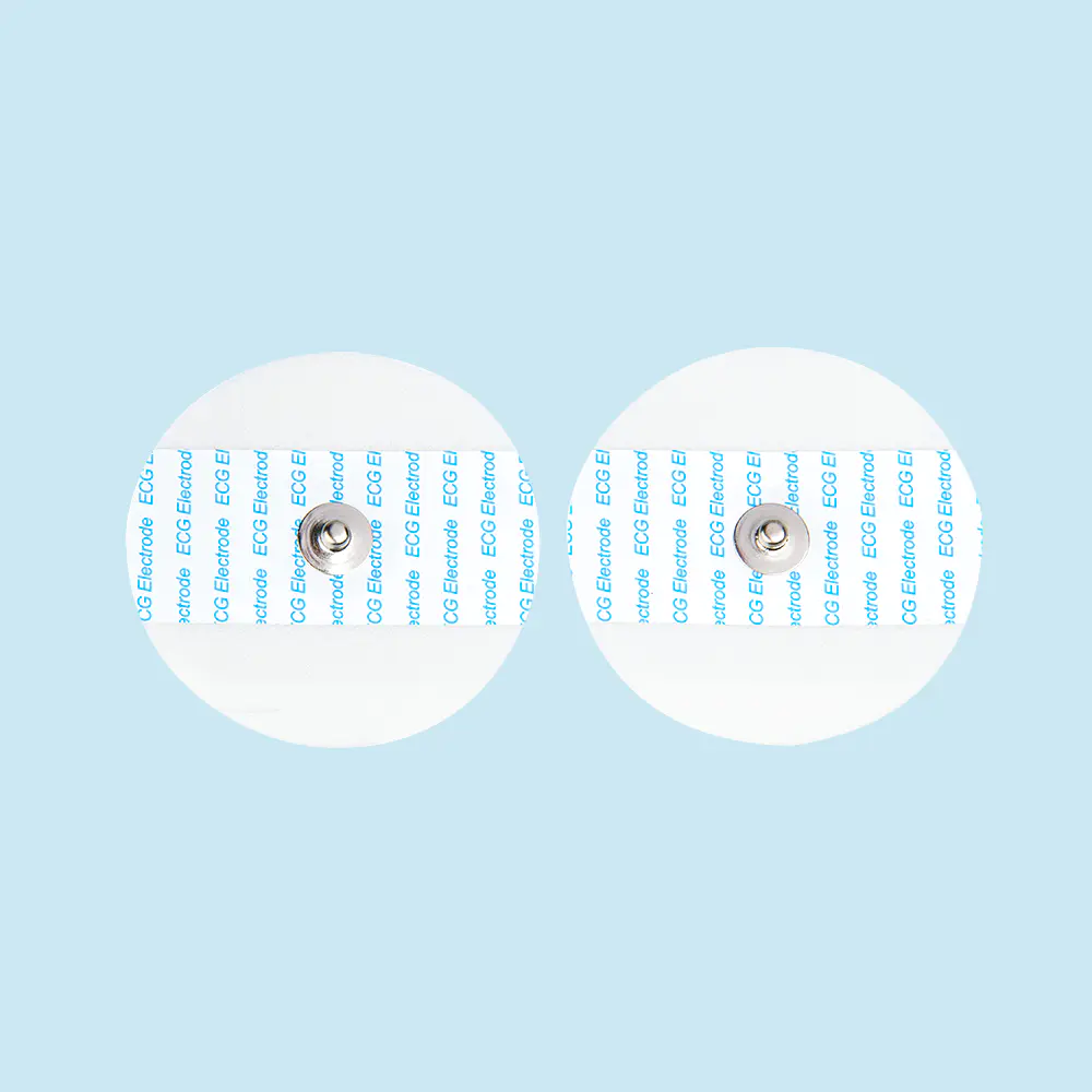 Φ55 mm wegwerp ronde ECG-schuimelektroden