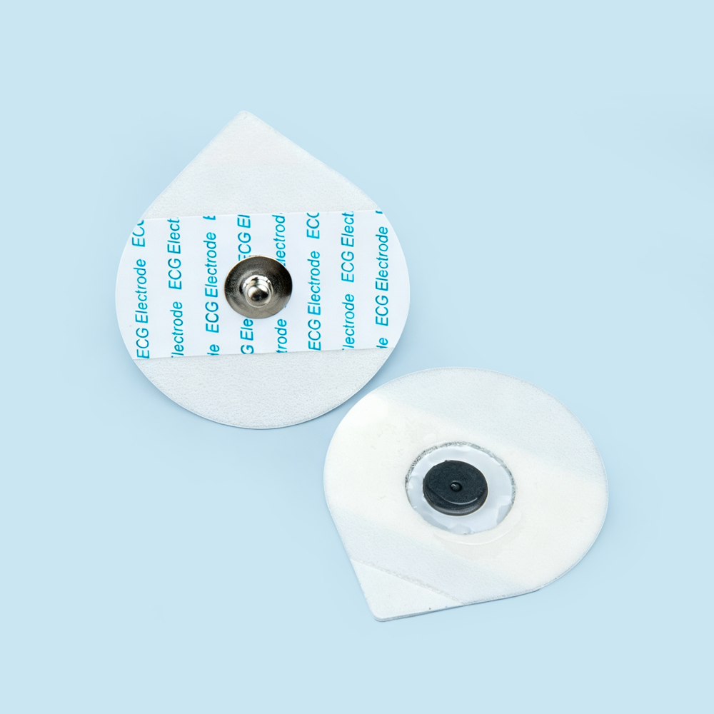 30 * 36 mm wegwerp druppelvormige schuim ECG-elektroden